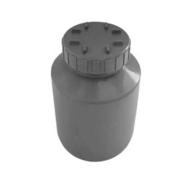 طبه تسليك بجوان 110مم لسهولة الفتح والتنظيف في مواسير الصرف الصحي